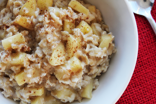 Apple Pie Oatmeal | Clara Persis